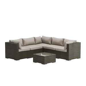 Sino - Wicker Sofa Set