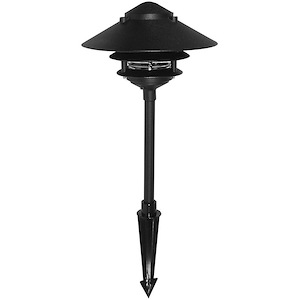 10 Inch 4W 1 LED 3-Tier Pagoda Hat Light
