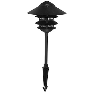18 Inch 4W 1 LED 4-Tier Pagoda Hat Light