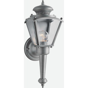Epi - 1 Light Outdoor Wall Lantern-13.5 Inches Tall and 4.75 Inches Wide