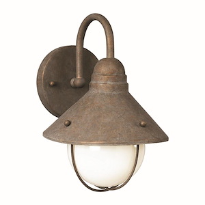 Yara - 1 Light Outdoor Wall Lantern-11.5 Inches Tall and 8 Inches Wide