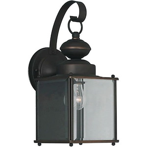 Remo - 1 Light Outdoor Wall Lantern-12.5 Inches Tall and 5.5 Inches Wide