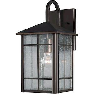 Devon - 1 Light Outdoor Wall Lantern-14.5 Inches Tall and 7 Inches Wide - 54398