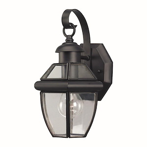 Cambridge - 1 Light Outdoor Wall Lantern-12 Inches Tall and 7 Inches Wide