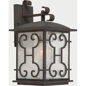 Rosa - 1 Light Outdoor Wall Lantern-16 Inches Tall and 9 Inches Wide