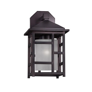 Kai - 1 Light Outdoor Wall Lantern-12.25 Inches Tall and 6.75 Inches Wide - 665477