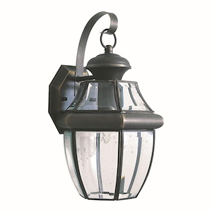 Cambridge - 1 Light Outdoor Wall Lantern-14 Inches Tall and 8 Inches Wide