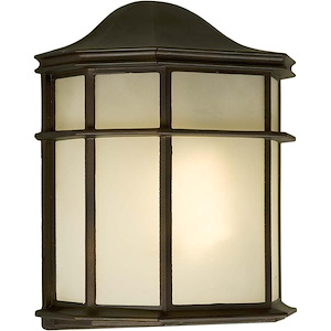 Lancaster - 1 Light Outdoor Wall Lantern-10 Inches Tall and 8 Inches Wide - 1097137