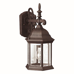 Chester - 1 Light Outdoor Wall Lantern-16 Inches Tall and 8 Inches Wide