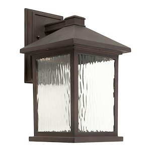 Cardiff - 11W 1 LED Outdoor Wall Lantern-13.5 Inches Tall and 8 Inches Wide