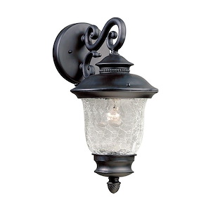 Holloway - 1 Light Outdoor Wall Lantern-14 Inches Tall and 7 Inches Wide - 1851