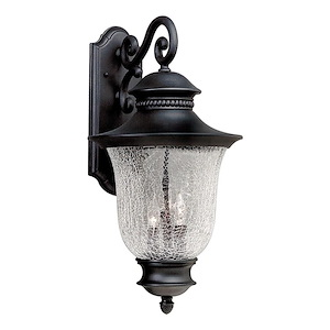 Holloway - 3 Light Outdoor Wall Lantern-23 Inches Tall and 12 Inches Wide