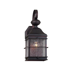 Essex - 1 Light Outdoor Wall Lantern-14.5 Inches Tall and 6 Inches Wide