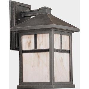 Cardiff - 1 Light Outdoor Wall Lantern-13.5 Inches Tall and 8 Inches Wide - 1097095