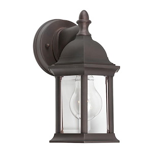 Chester - 1 Light Outdoor Wall Lantern-9.5 Inches Tall and 5 Inches Wide - 1333216