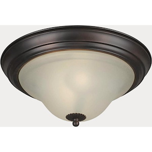 Monroe - 2 Light Flush Mount-6 Inches Tall and 13.25 Inches Wide - 1333226