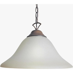 Eno - 1 Light Pendant-9 Inches Tall and 16 Inches Wide