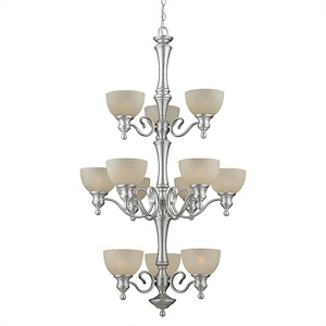 12 Light Chandelier-51 Inches Tall and 30 Inches Wide