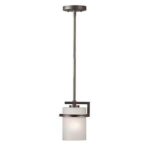 Halo - 1 Light Mini Pendant-8 Inches Tall and 6.5 Inches Wide - 1207510