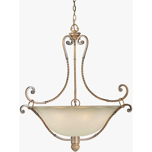 Perry - 6 Light Bowl Pendant-34.5 Inches Tall and 29.5 Inches Wide - 431564