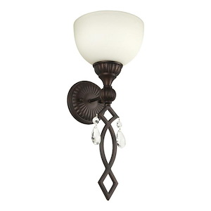 Julie - 1 Light Wall Sconce-19 Inches Tall and 7.75 Inches Wide - 921913