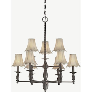 Angelo - 9 Light Chandelier-33 Inches Tall and 30 Inches Wide - 431545