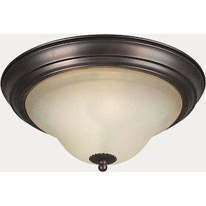 Monroe - 2 Light Flush Mount-6 Inches Tall and 13.25 Inches Wide - 1097152