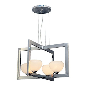 Monroe - 4 Light Pendant-16.5 Inches Tall and 27.5 Inches Wide - 431529