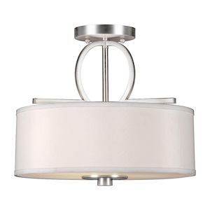 Tom - 3 Light Semi-Flush Mount-12 Inches Tall and 14 Inches Wide - 431684