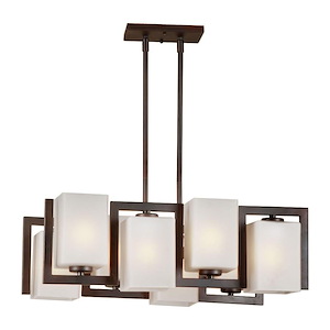 Aria - 8 Light Island Pendant-11 Inches Tall and 16.75 Inches Wide - 431678