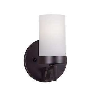 Luke - 1 Light Wall Sconce-8 Inches Tall and 5 Inches Wide - 1097140