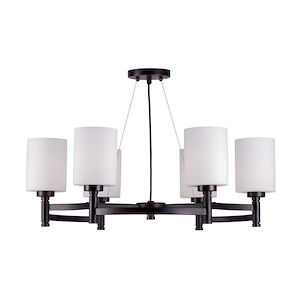 Earl - 6 Light Chandelier-10.25 Inches Tall and 30 Inches Wide