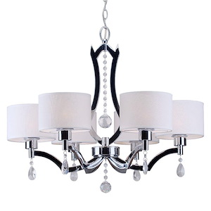 Rae - 6 Light Chandelier-24 Inches Tall and 28 Inches Wide