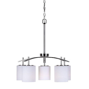 Faya - 5 Light Chandelier-25.25 Inches Tall and 22.25 Inches Wide - 1097122