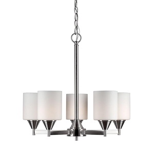 Vos - 5 Light Chandelier-16.75 Inches Tall and 21.25 Inches Wide