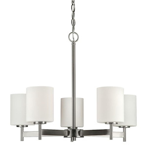 Laurel - 5 Light Chandelier-19.75 Inches Tall and 23 Inches Wide