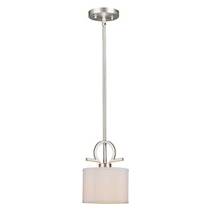 Tom - 1 Light Mini Pendant-10 Inches Tall and 7 Inches Wide