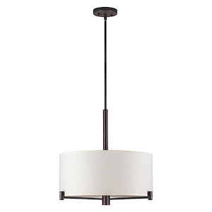 Dru - 3 Light Pendant-18 Inches Tall and 18 Inches Wide