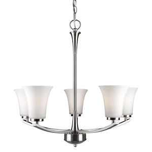Hale - 5 Light Chandelier-23.25 Inches Tall and 23.75 Inches Wide