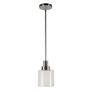 Gino - 1 Light Mini Pendant-9.5 Inches Tall and 6 Inches Wide - 921870