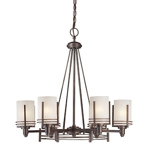 Jolie - 6 Light Chandelier-31 Inches Tall and 26 Inches Wide - 921935