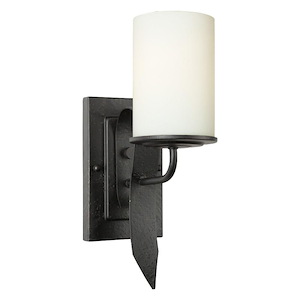 Clark - 1 Light Wall Sconce-12.75 Inches Tall and 4.5 Inches Wide