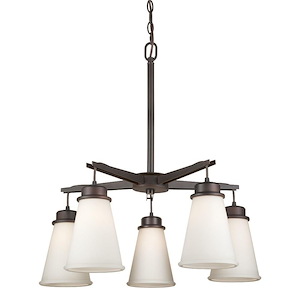 Ursa - 5 Light Chandelier-24.75 Inches Tall and 26 Inches Wide