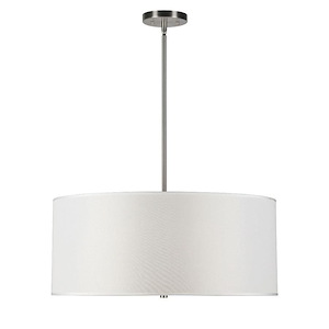 Betty - 3 Light Pendant In Transitional Style-8 Inches Tall and 24 Inches Wide