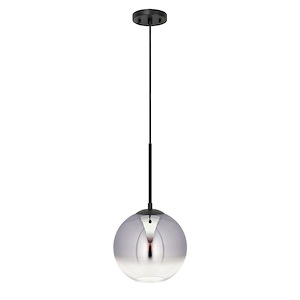 Callisto - 1 Light Pendant In Transitional Style-18.25 Inches Tall and 10 Inches Wide