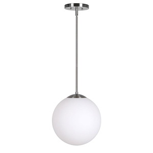 Selene - 1 Light Pendant In Transitional Style-12.5 Inches Tall and 12 Inches Wide