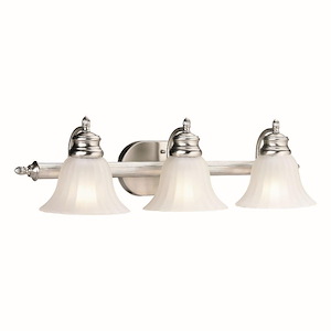 Somerset - 3 Light Bath Bar-7.25 Inches Tall and 27 Inches Wide - 4341