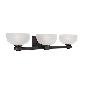 Avi - 3 Light Bath Bar-5.5 Inches Tall and 27.5 Inches Wide