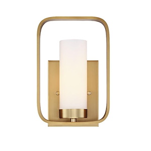 Kineo - 1 Light Wall Sconce In Transitional Style-9.5 Inches Tall and 6.25 Inches Wide - 1260633