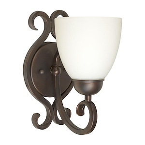 Sutter - 1 Light Wall Sconce-9.5 Inches Tall and 5.25 Inches Wide